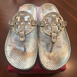 New Tory Burch Miller Cloud Lug Sandal